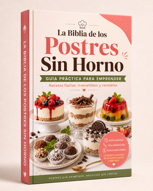 La Biblia de los Postres Sin Horno