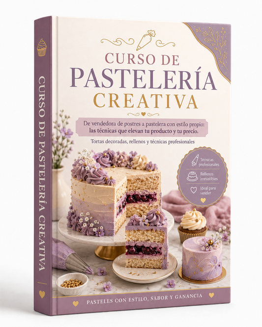 CURSO DE PASTELERÍA CREATIVA
